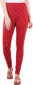 Diaz Women's Red Leggings