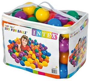 NextGen 100 Pcs Colorful Fun Balls Soft Plastic Ball Pit Balls