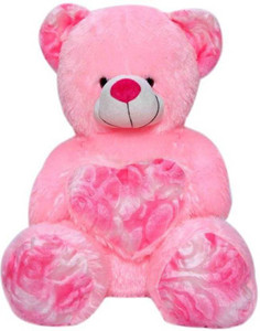 Smartoys Teddy Bear with heart soft toy - 45 cm