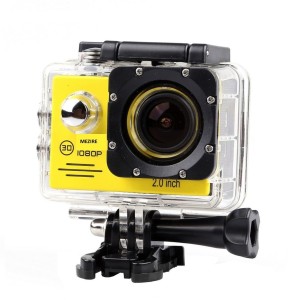 Mezire HD Action Adventure (02) gold 130 degree Wide angle lens Sports & Action Camera