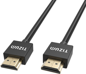 TIZUM Slim 1.4 Version High-Speed Gold Plated Connectors, Supports Ethernet 3D, 1080P 4K (5 Feet/ 1.5 Meters) HDMI Cable