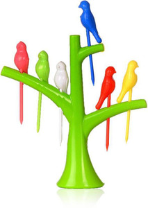Aarohi Plastic Fruit Fork