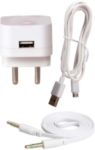 Trost Wall Charger Accessory Combo for Lenovo K3 Note