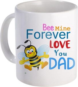 sky trends gift for fathers day in coffee his anniversary/birthday present jsd-068 ceramic mug(350 ml)