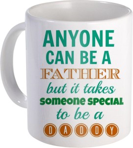 sky trends gift for father printed ceramic coffee best present for his anniversary/birhday atp-008 ceramic mug(350 ml)