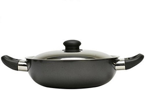 Usha Shriram Non Stick Deep Kadhai 3.5 Ltr.with ss lid Kadhai 3.5 L