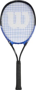 wilson grand slam xl blue, black strung tennis racquet(pack of: 1, 270 g)