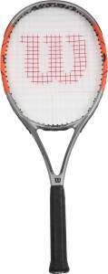 wilson nitro 100 multicolor strung tennis racquet(pack of: 1, 289 g)