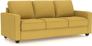 Comfy Sofa Classy Leatherette Sectional Yellow Sofa Set