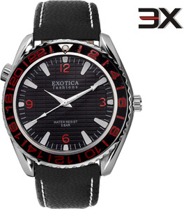 Exotica Fashions EFG-14-LS-Red-Black-NS New Series Analog Watch - For Men