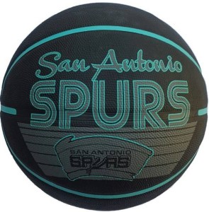 Spalding Team Spurs Basketball -   Size: 7