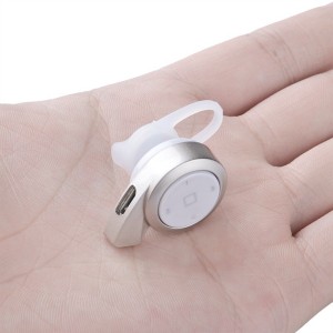 Voltegic ™ Mini A9 Music Super Small Snail Earphone Car Driver Handfree Earphone With Microphone Wireless Bluetooth Headset With Mic