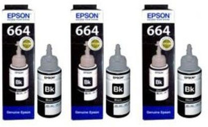 Epson for T6641 Pack of 3 Multi Color Ink