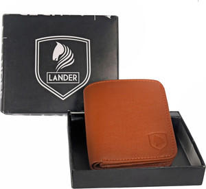 LANDER Boys Brown Artificial Leather Wrist Wallet