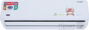 Carrier 1.5 Ton Inverter (4 Star) Split AC - White
