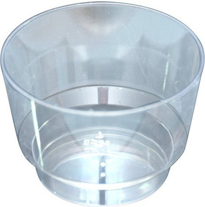 Ezee Party Disposable Plastic Plain Bowl 100 ml 30 Pieces Plastic Disposable Bowl Set
