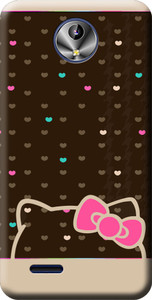 Nainz Back Cover for Intex Aqua Amaze Plus