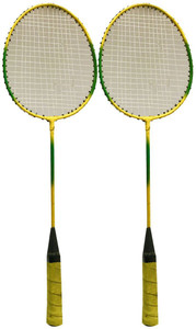 Heega Heega lion king Badminton Racket (blue,black) Standard Strung