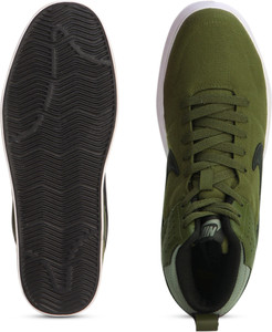 nike liteforce iii mid men's black sneaker