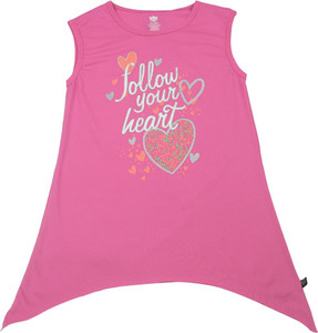 612 League Girl's Casual Cotton A-line Top