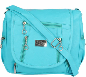 K A Traders Women Blue Pu Sling Bag Best Price In India K A
