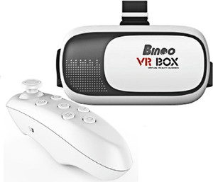 Bingo V200 VR With Remote Fully Adjustable Google Cardboard Inspired Virtual Reality Video Glasses
