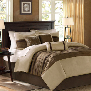 Bella King Cotton Duvet Cover Beige Brown Best Price In India