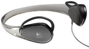 Logitech CURVE CRYSTAL MP3 Wired Headset With Mic