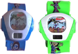 Creator Cartoon Character Single Projector Gift Digital Watch - For Boys & Girls