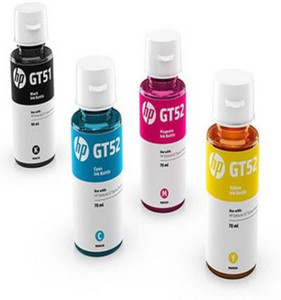 Brand New Hp Gt 51 & Gt 52 Multi Color Ink