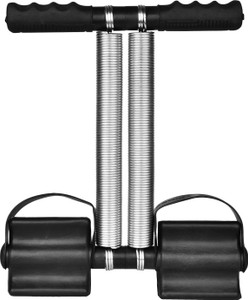 VibeX ™ Fitness Body Trimmer Exercise Foam Rubber Body-building Arm Tummy Stretching Rope Elastic Expander Resistance Tube