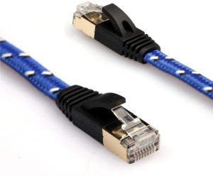 iVoltaa Braided 2 Mtr LAN Cable