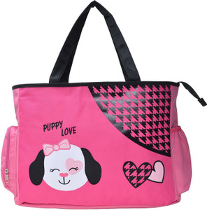 Baby Bucket Puppy Love Dog Print Backpack Diaper Bag Pink Best Price Baby Bucket