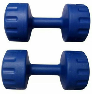 ARNAV 3 Kg * 2 Pcs PVC/PLASTIC Fixed Weight Dumbbell