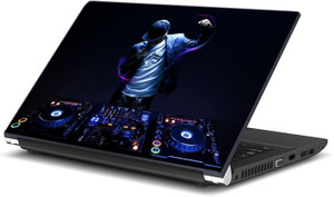 ezyPRNT DJ Music H (15 to 15.6 inch) Vinyl Laptop Decal 15