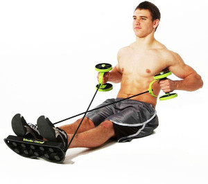 VibeX ® Multifunction Waist Equipment Home Fitness Roller Revoflex Xtreme Ab Exerciser