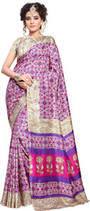 Yetnik Printed Fashion Art Silk Saree