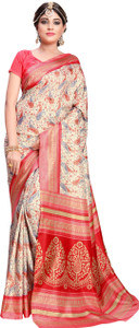 Yetnik Printed Fashion Art Silk Saree