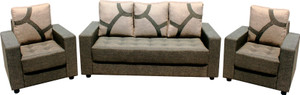 Knight Industry Fabric 3 + 1 + 1 multi colour Sofa Set