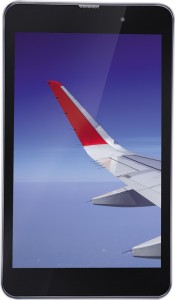 iBall Slide Wings 4GP 16 GB 8 inch with Wi-Fi+4G Tablet (Silver Chrome)