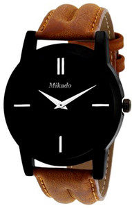 Mikado Brown Slim design watch for men's Analog Watch - For Boys