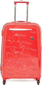 Gamme DISNEY RED MICKEY EMBOSS KIDS LUGGAGE TROLLEY BAG 20 INCH Trolley