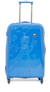 Gamme DISNEY BLUE FROZEN EMBOSS KIDS LUGGAGE TROLLEY BAG 24 INCH Trolley