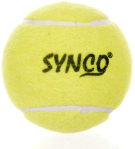 Synco Tennis Ball yellow Green Tennis Ball -   Size: 5
