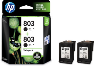 HP 803 Twin Pack Single Color Ink