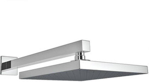 Prestige 6x6 Ultra Slim Square with 12inch Arm Shower Head