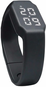 Bs Spy SMART WATCH 3D PeDometer Sleep Temperature Calorie Monitor Time Display Silicon Without SpeeDometer Fitness Band