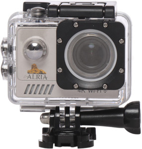 Alria 16MP Ultra HD 4K WIFI Sports Action Camera with Sony IMX 179 Lens Waterproof Dvr Multipurpose Camcorder 170 Degree / 30m Wide Angle 2 inch LCD Screen/ Rechargeable Battery, Full Accessories Mounting Kits included Sports and Action Camera