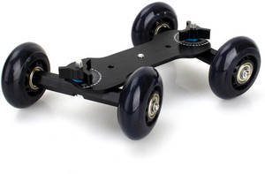 Yantralay Yantralay Professional Track Rail Slider Rolling Skater Slider Dolly For DSLR & Video Camcorders Tripod Kit, Tripod