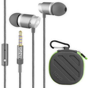 TIZUM Professional All-Metal High-Fi Wired Headset With Wired Headphones